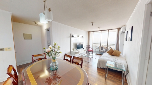 Departamento con vista a la cordillera Santiago